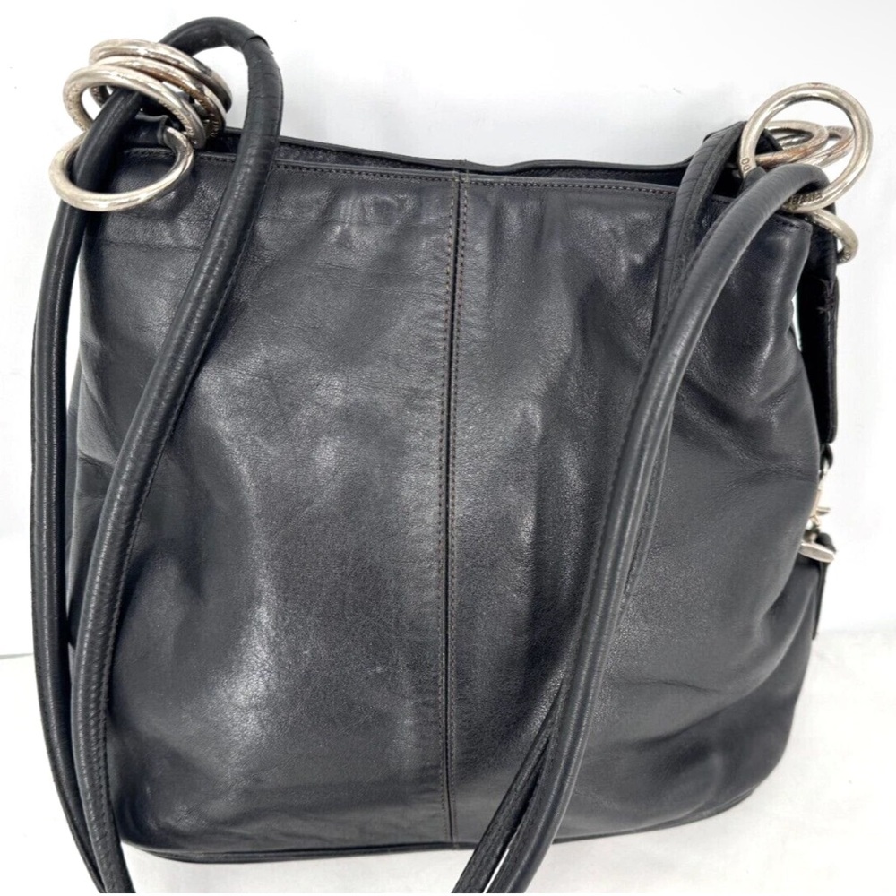 Dolce & Gabbana Black Leather Shoulder Bag